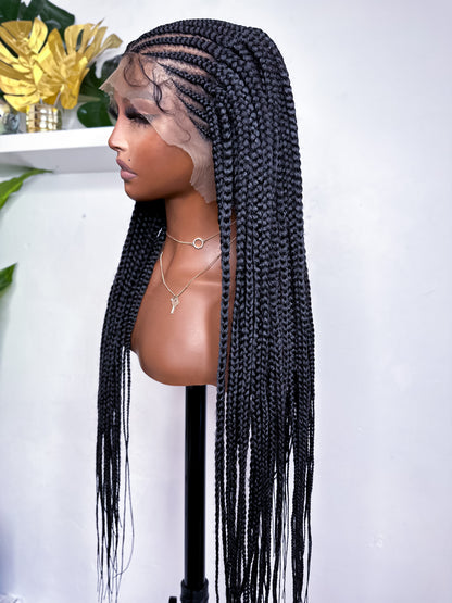 Sharon Glueless Braided Wig.