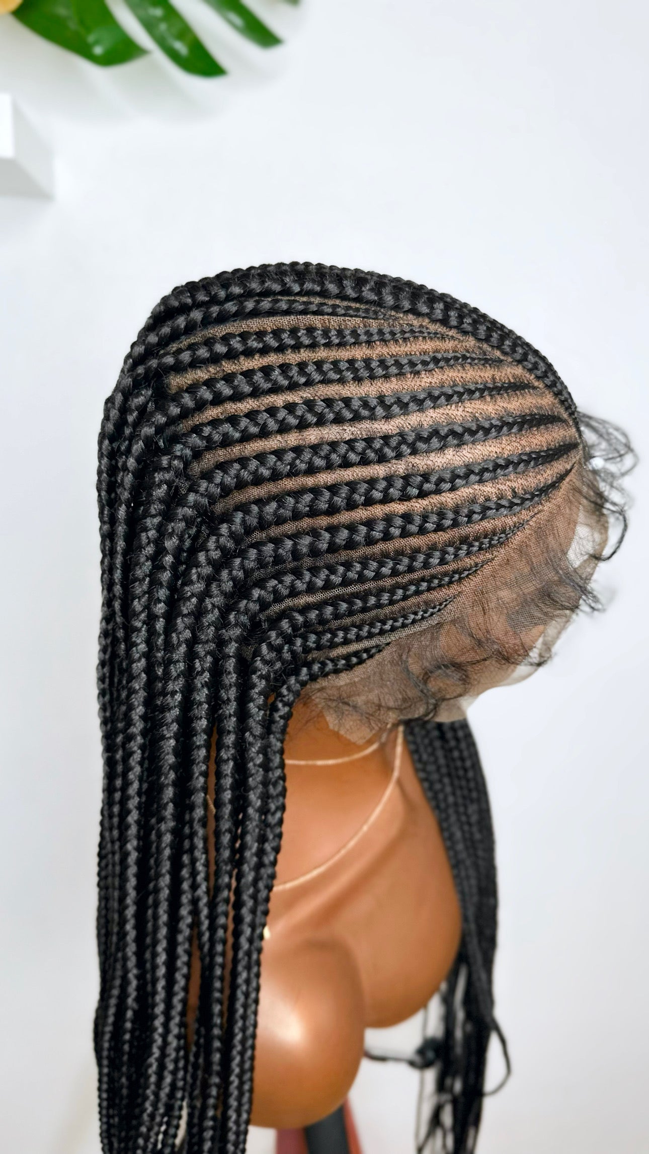 Anita Glueless Braided Wig.