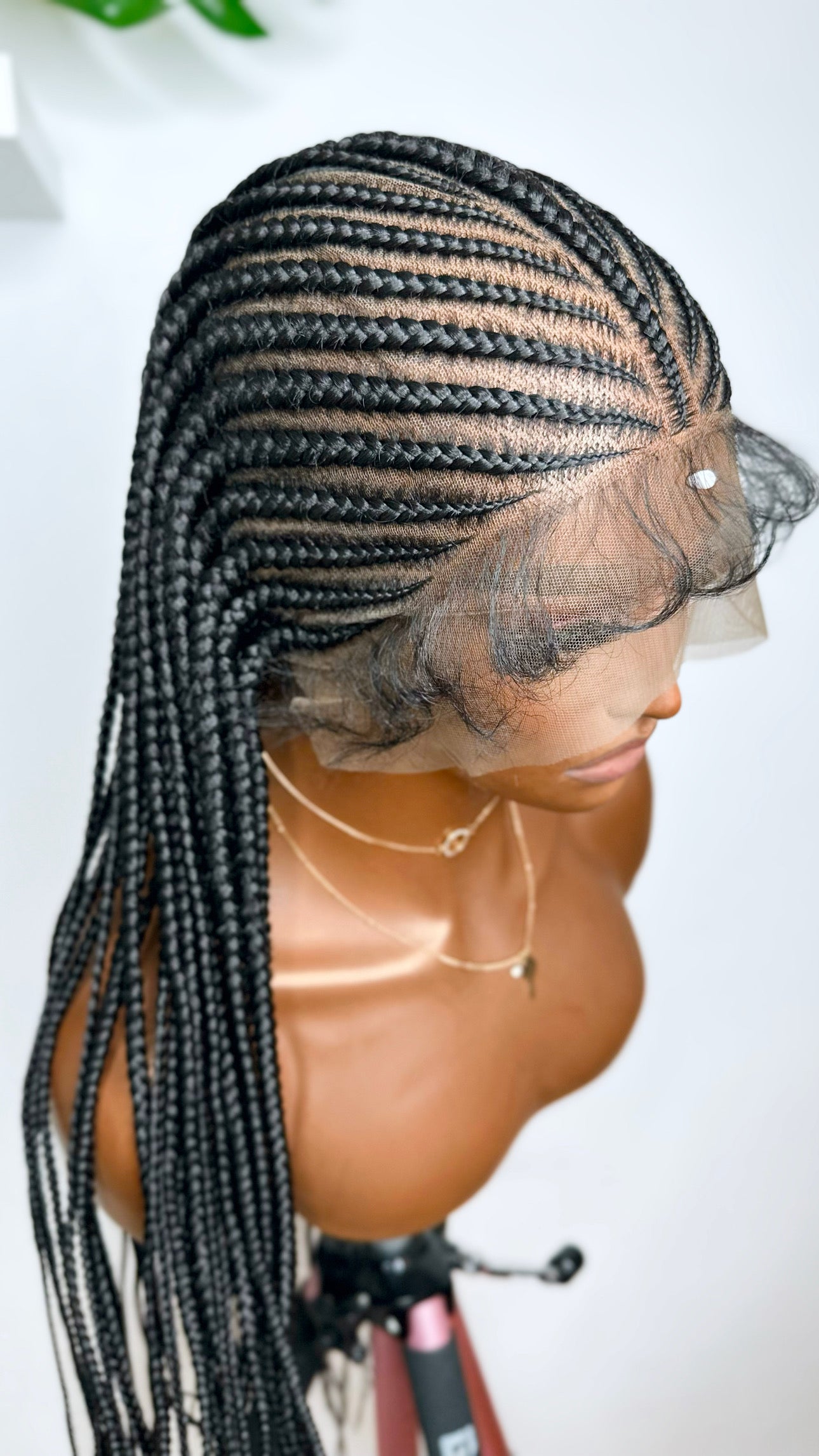 Anita Glueless Braided Wig.