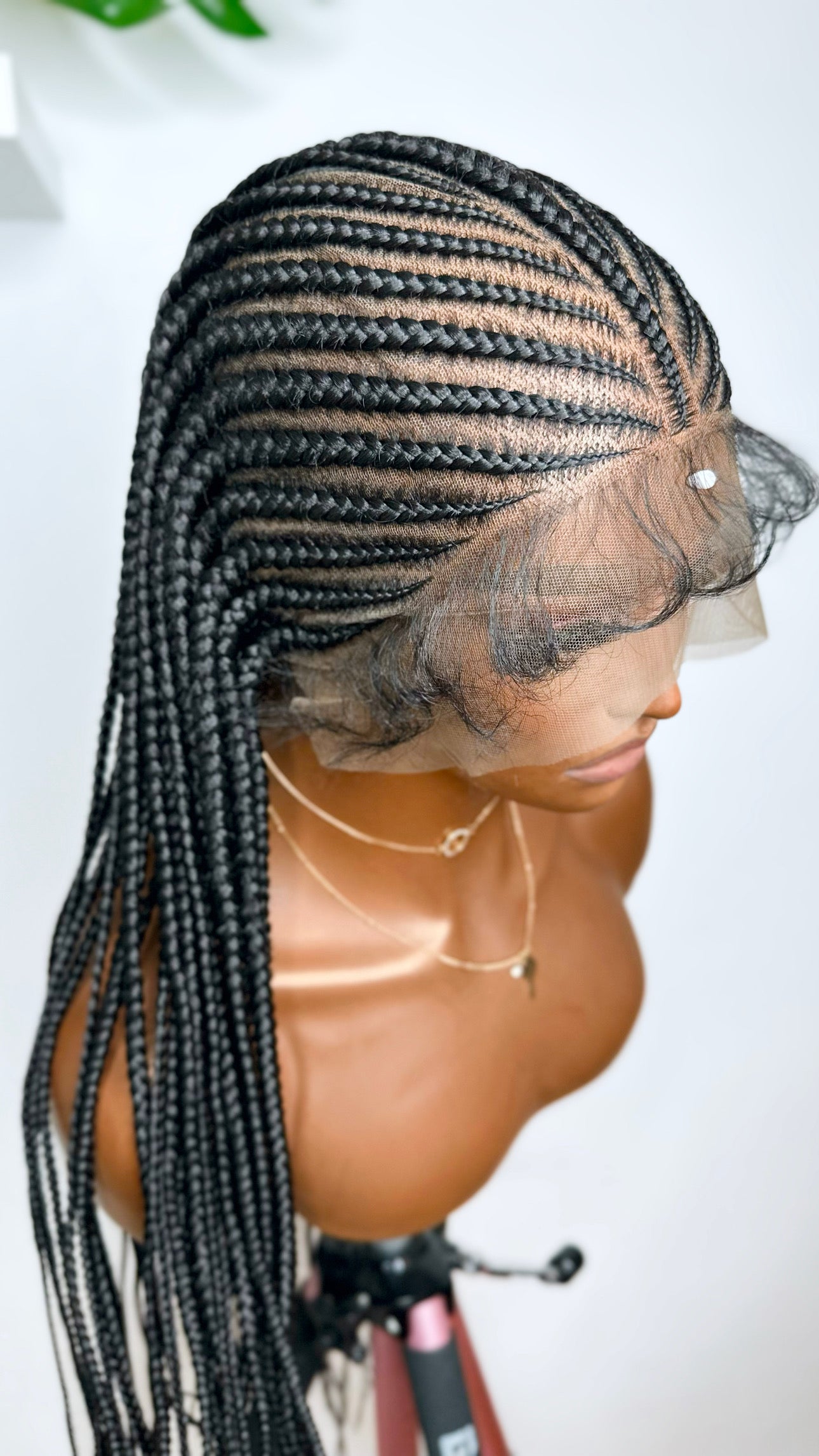 Anita Glueless Braided Wig.
