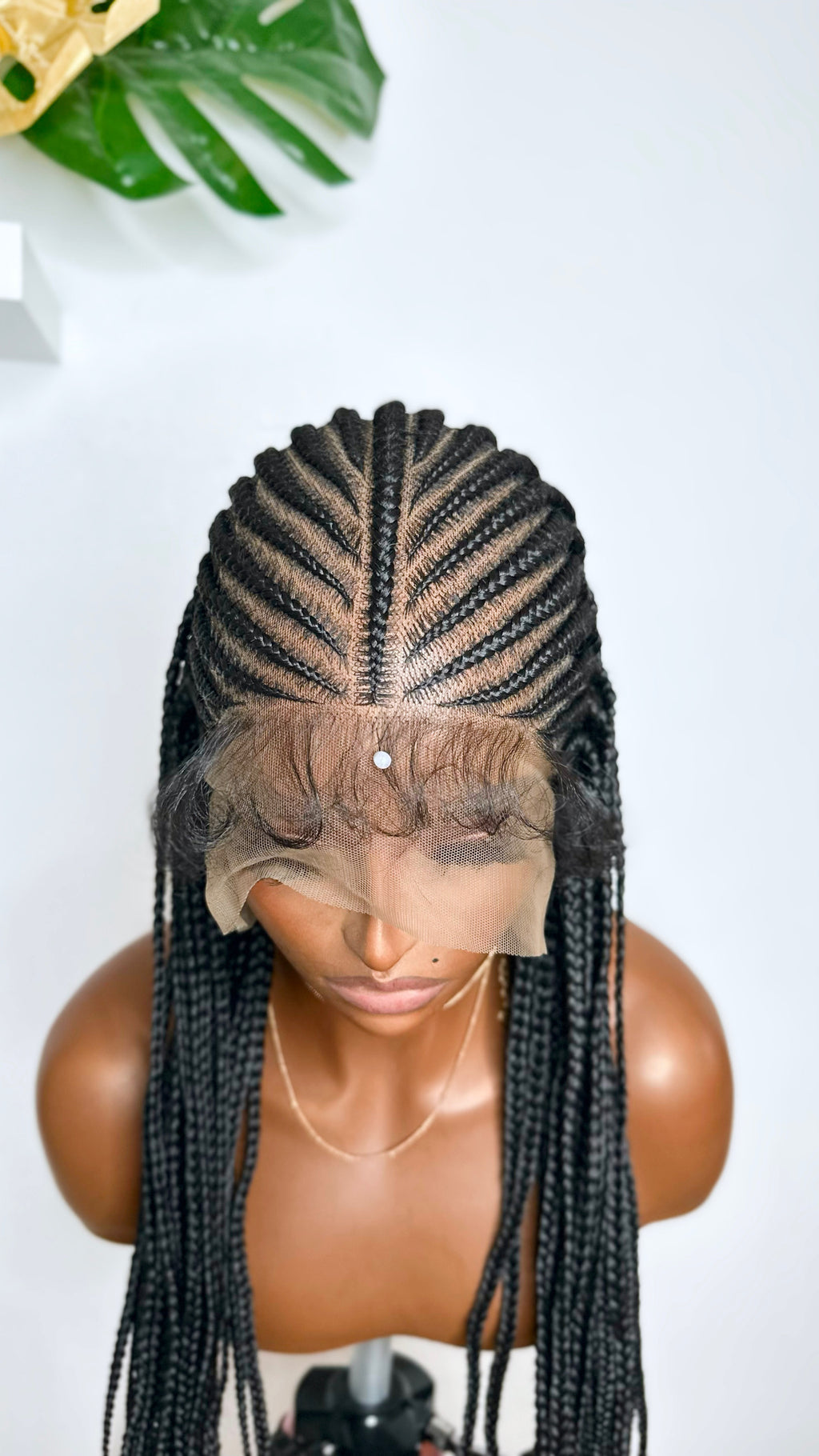 Anita Glueless Braided Wig.