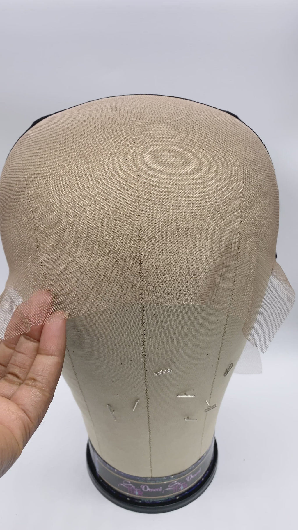 DIY Lace Frontal Mesh Cap