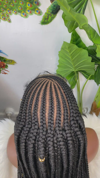 Ashley Glueless Braided Wig.
