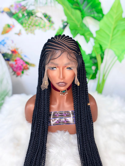 Ashley Glueless Braided Wig.