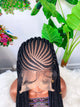 Ashley Glueless Braided Wig Unit.