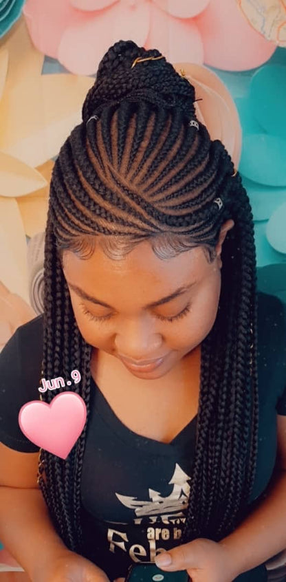 Ashley Glueless Braided Wig.